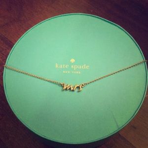 Kate Spade “Mrs” Necklace